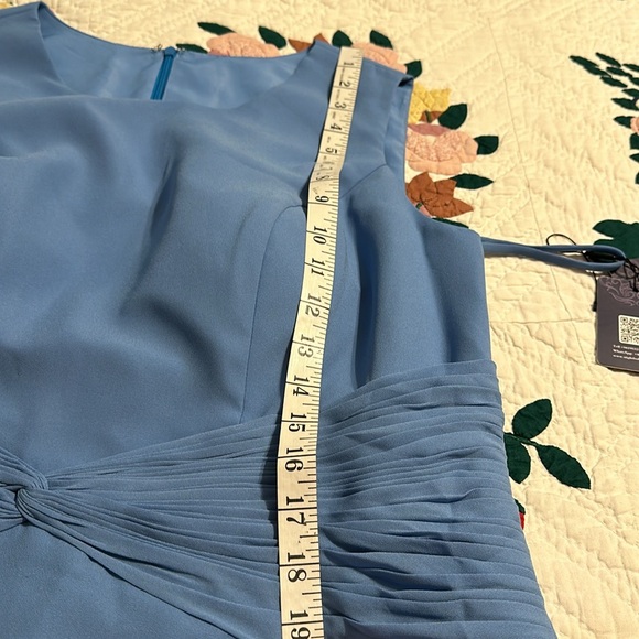 Blue Chiffon Mother of The Bride Dress Plus Size for Women 16? nwt - Picture 5 of 12